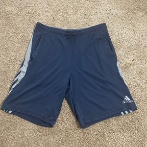 Adidas Men’s Blue Color Training Shorts